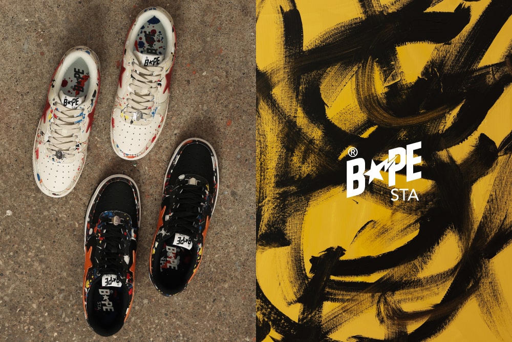 A BATHING APE®のオリジナルスニーカーBAPE STA™ から新作「CANVAS」が