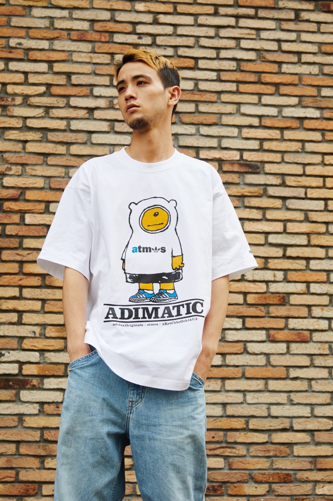 atmosのシンボルカラーを纏った「adidas Originals ADIMATIC atmos