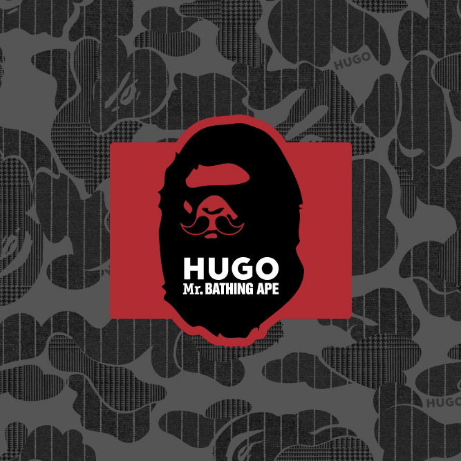 Mr. BATHING APE®︎ × HUGO、新しいカプセルコレクションを発表