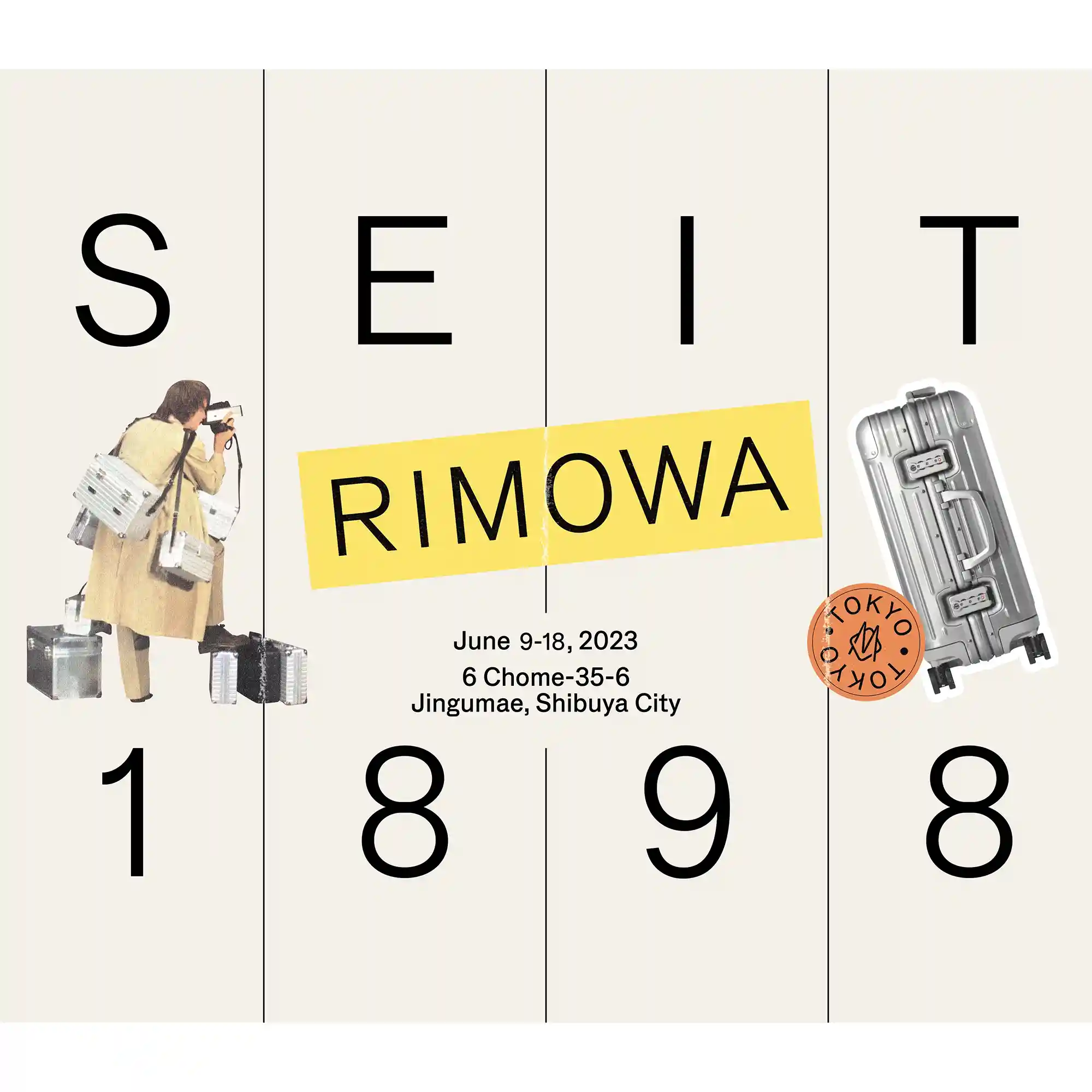 2021年ファッション福袋 RIMOWA SEIT1898 ステッカー 非売品