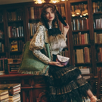 leur logette 伊勢丹新宿店別注 シャドーチェックブルゾン leur logette 伊勢丹新宿店別注 シャドーチェックブルゾン leur