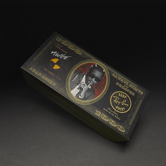 コラボ商品【ASAP Rocky x Ray-Ban】Blacked Out コレクション Ray-Ban、A$AP Rockyによる初の「The Blacked Out Collection