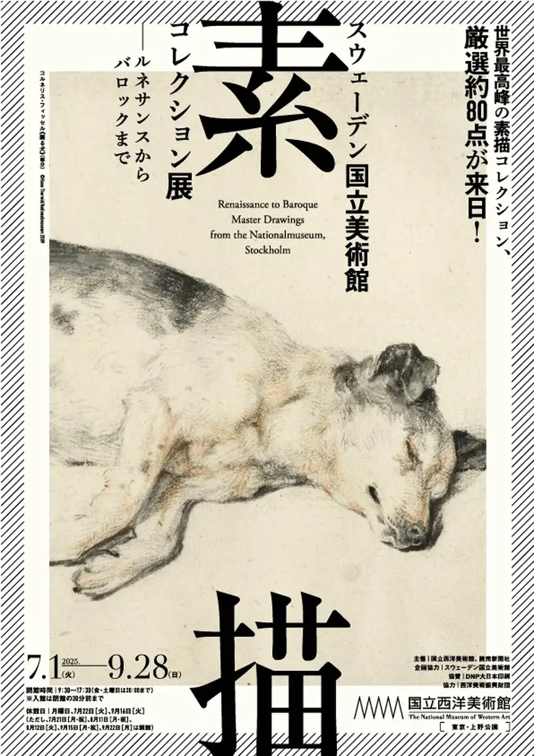 デューラー、ルーベンス、レンブラントの素描が一堂に、世界最