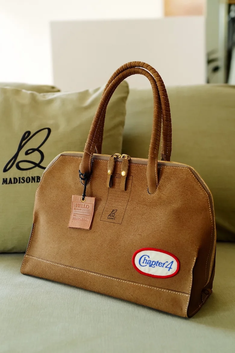 良品✨コムデギャルソン　Leather Graffiti Tote ブルー コムデギャルソン×ルイスレザーズ・トートバッグ（青山店限定