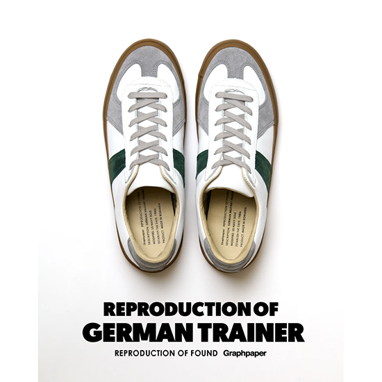 graphpaper×REPRODUCTION OF FOUNDコラボスニーカー GraphpaperがREPRODUCTION OF FOUNDとのコラボレーション