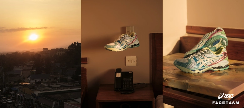 FACETASM、ASICS SportStyleとの初コラボスニーカー「GEL-KAYANO