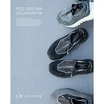 F/CE. × SUICOKE 初コラボ、都市と自然を横断する高機能シューズ