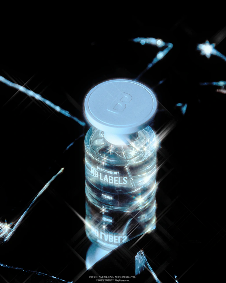 BORNTOSTANDOUT NO LABELS 香水　ヨンジュン　コラボ TXTのヨンジュンとBONRTOSTANDOUTのコラボフレグランスが誕生