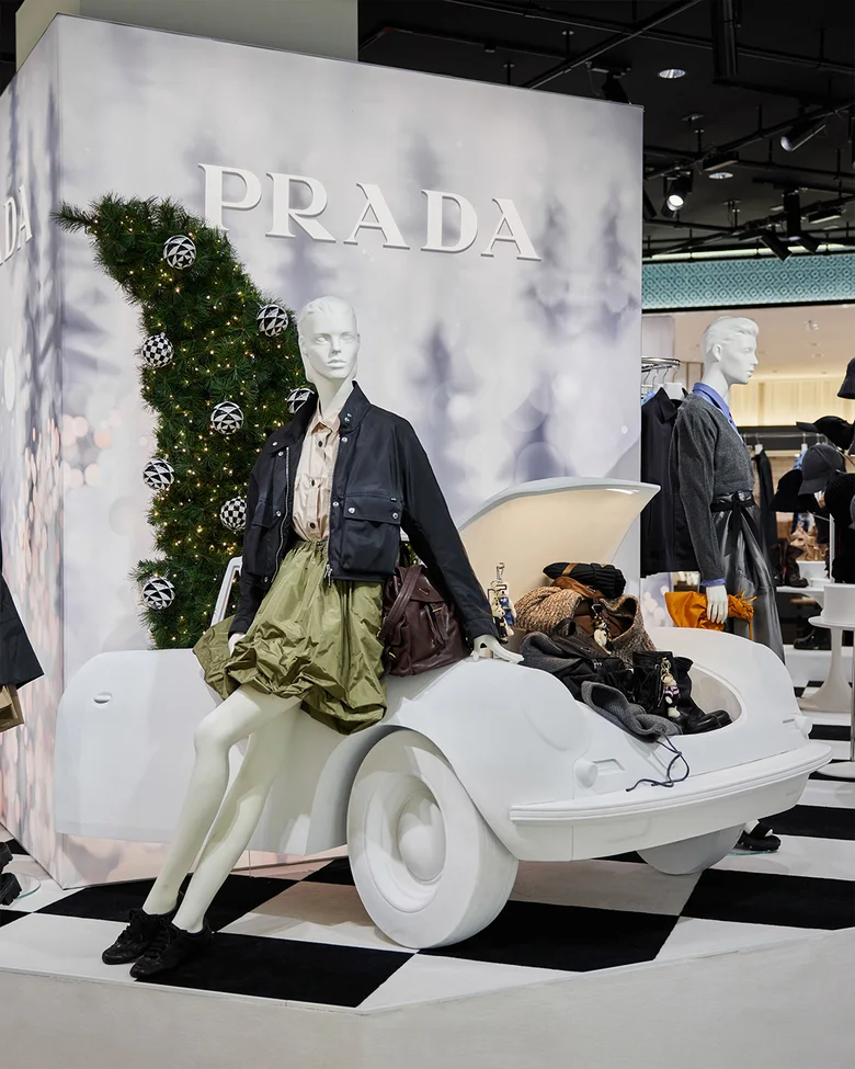 PRADAが12/17（水）から伊勢丹新宿店でポップアップ開催中、先行発売