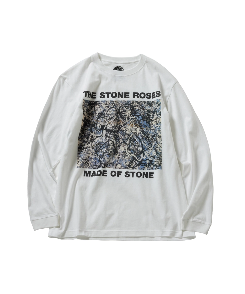 THE STONE ROSES ロングスリーブTシャツ large THE STONE ROSESとbonjour recordsの公式ロングスリーブTシャツが1/16