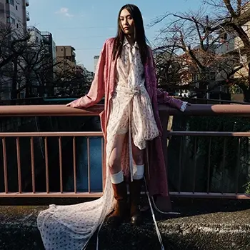 Ann Demeulemeesterが東京で初めて撮影したビジュアル「Tokyo, In