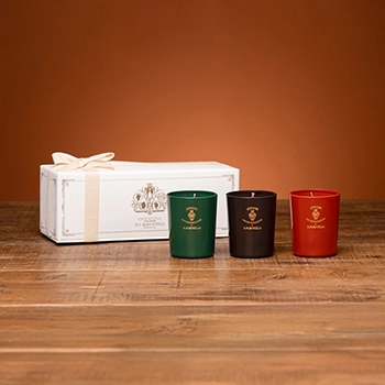 Santa Maria Novellaから、ミニグラスキャンドルボックスが発売中