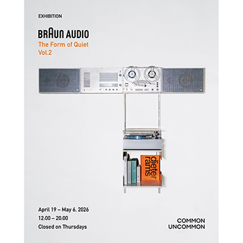 BRAUN Audioにフォーカスした展示販売イベント「BRAUN Audio The Form