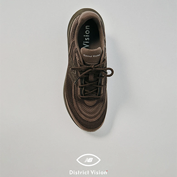 New BalanceがDistrict Visionとのコラボレーションシューズを発売 