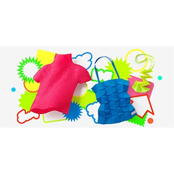 MoMA Design Store、me ISSEY MIYAKEの限定シリーズ「NEON POP」を期間