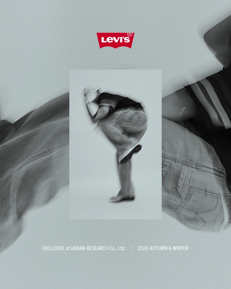 Levi's®の限定デニム4モデルが、EXCLUSIVE at URBAN RESEARCH Co., Ltd