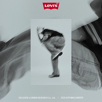 Levi's®の限定デニム4モデルが、EXCLUSIVE at URBAN RESEARCH Co., Ltd